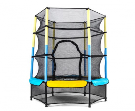 Батут DFC JUMP KIDS 55" желто-синий