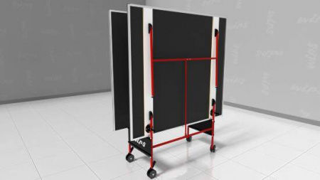 Теннисный стол всепогодный WIPS Roller Outdoor Composite 6 мм графитовый с сеткой