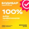 Палка гимнастическая профессиональная BRONZE GYM БОДИБАР, 7 кг
