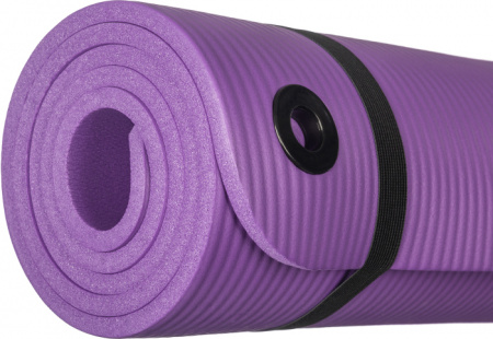 Коврик для йоги и фитнеса Sundays Fitness IR97506 (180x60x1см, фиолетовый)