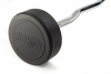 Штанга неразборная обрезиненная 30 кг. Изогнутый гриф. VictoryFit VF-DX5300