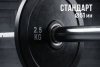 Диск бамперный 51 мм. обрезиненный  2,5 кг (2 штуки)   VictoryFit VF-D51025-2