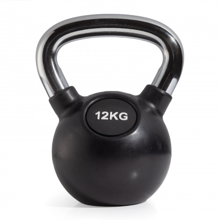 Гиря с резиновым покрытием 12 кг (модель: К-6) VictoryFit VF-KRU120