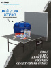 Теннисный стол всепогодный WIPS Roller Outdoor Composite 6 мм графитовый Pack Quattro