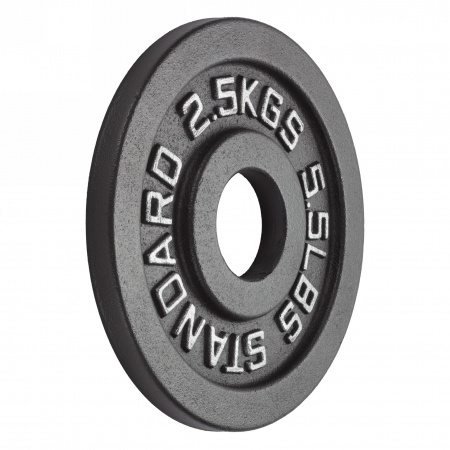 Диск 51 мм. чугунный окрашенный 2,5 кг, VictoryFit VF-SC510250
