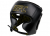 UFC Шлем с защитой щек на шнуровке черный - L\XL